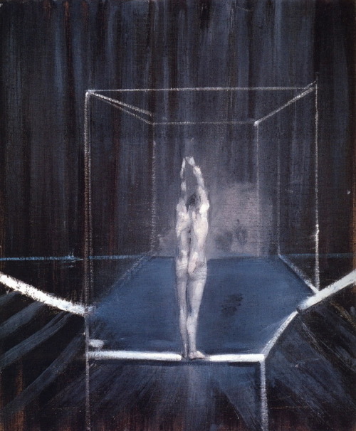 magictransistor:  Francis Bacon. Study of a Nude. 1952. 