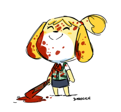 dinolich:ISABELLE: Turns Over a New Leaf! we are all doomed~ lol