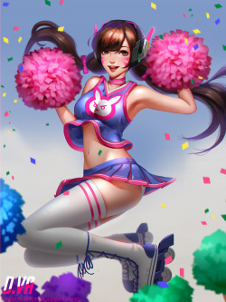 liang-xing:  Hi,Guys,this is Cheerleader D.va,I hope she can cheer for everyone who has a dream.Patreon：https://www.patreon.com/liangxingGumroad：https://gumroad.com/liangxing