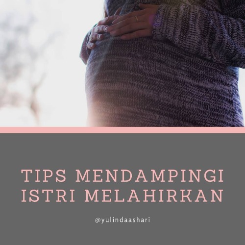 Kata suami, mendampingi istri melahirkan itu rasanya seperti pengalaman spiritual tersendiri. Meliha