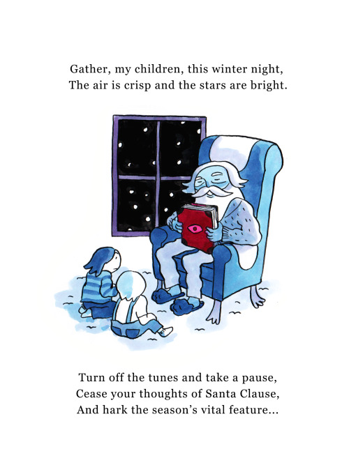 ekuboart:ekuboart:The Christmas Creature, a Christmas Poem(Read the whole thing under the cut) vvv