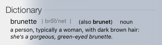 let’s talk about the pervasiveness of european-based beauty standards:for my entire life, i have struggled with the concept of considering myself a brunette. i have never called myself that, because i didn’t think it belonged to me.why? i have dark
