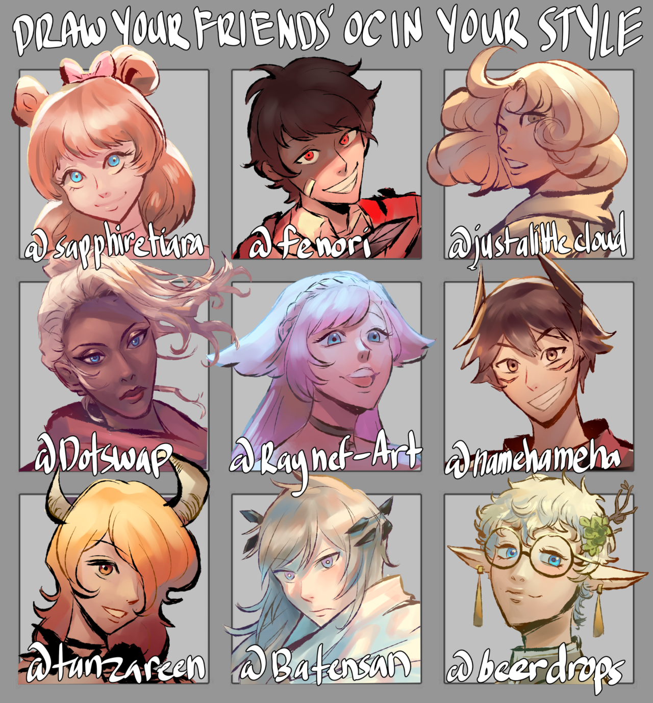 Late Night Doodles Did The Draw Your Friends Oc Meme