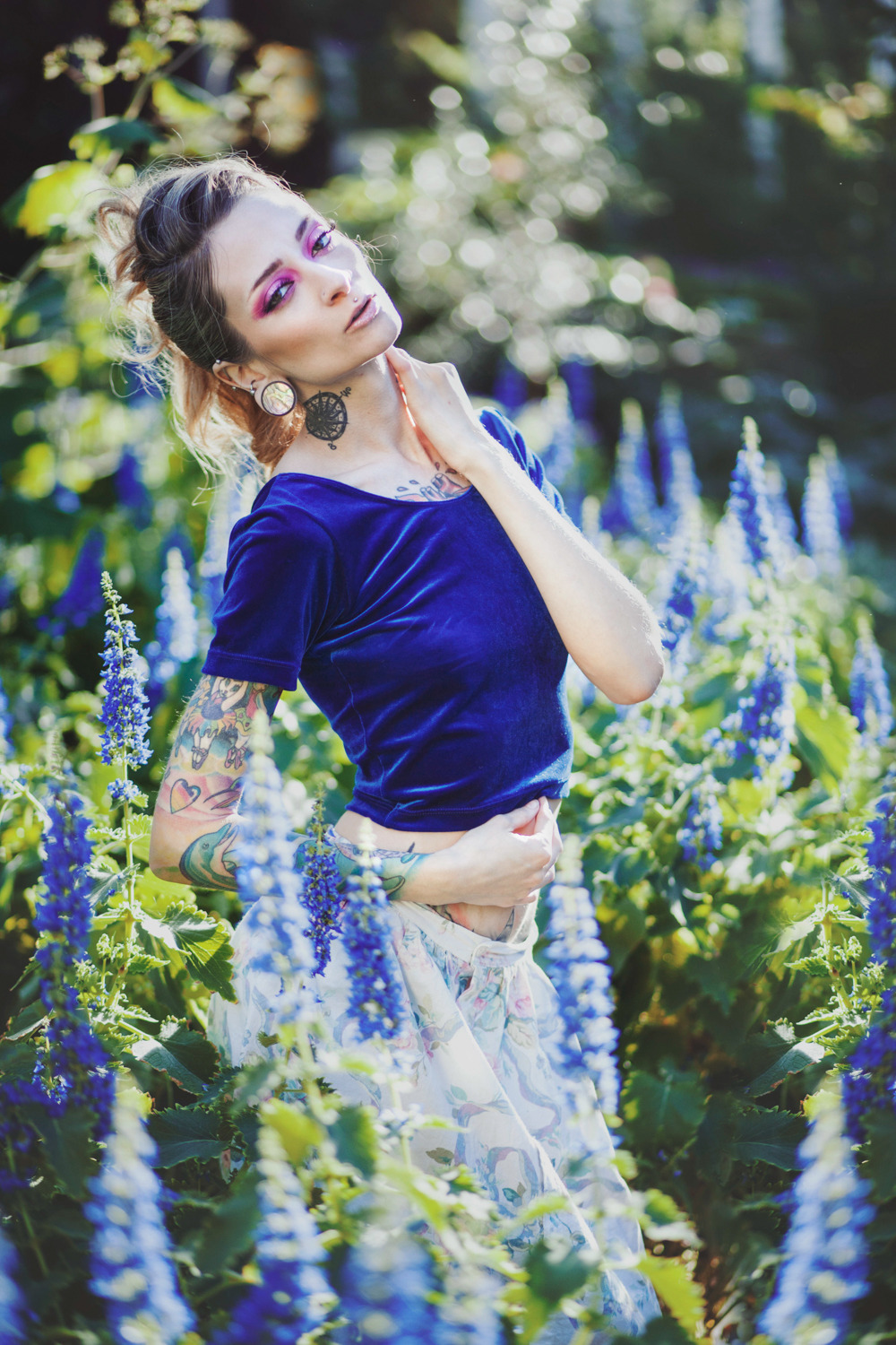 Lilac dreams. Photography: Dana Marie Brown Makeup: Amanda Summers  Hair: Carmen