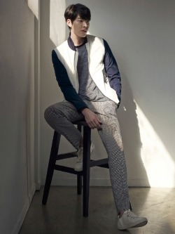 koreanmodel:  Kim Woo Bin for Sieg Fahrenhei