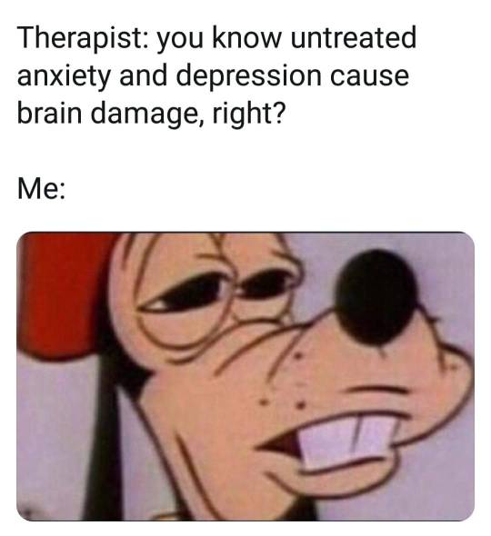 wolfwars:  theholleywoodsigns: dankmemesreasonforliving:    Explains why I’m so fucking stupid  no, not like ‘stupid’ brain damage. your emotions become so stressful your brain starts getting a little numb to them. you start experiencing higher