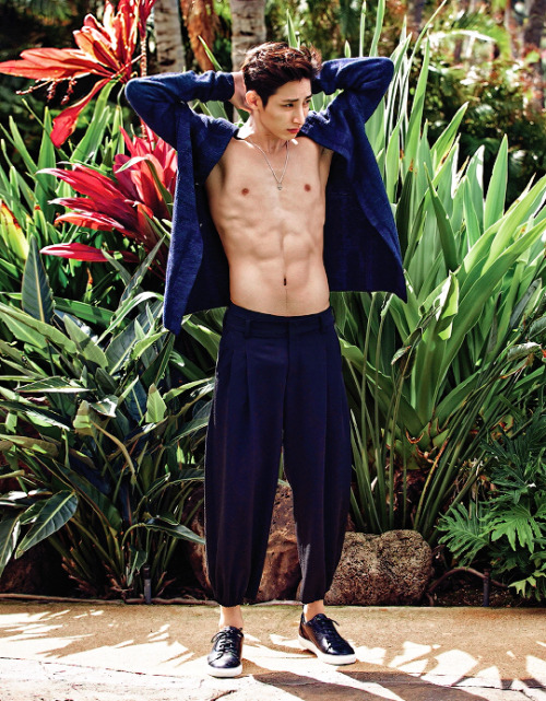 kimwoobinseyebrows:  Lee Soo Hyuk for Marie Claire Korea