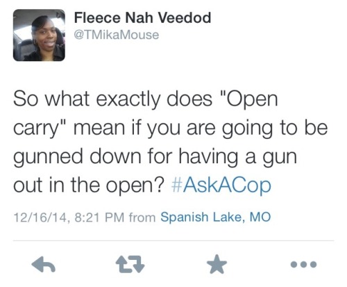 onlyblackgirl:1-ofthecoolkidz:krxs10:damn CNN tried to get #AskACop trending but it backfired comple