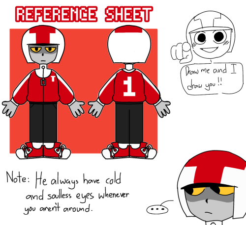 If You Want To Draw My Guy, Here's The Reference