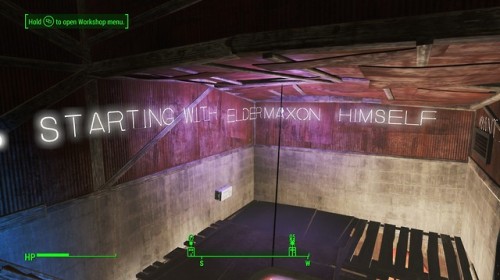 Don’t use home plate much in my Minutemen character.  Forgot I did this. OR was it Banksy?