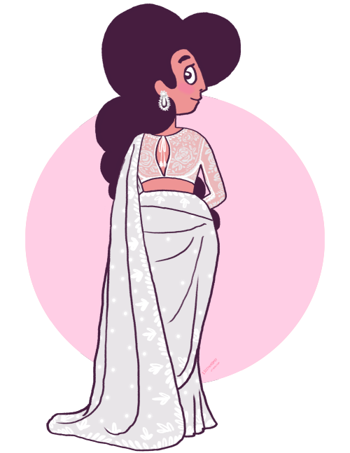 lizzywhimsy:The Stevonnie and Connie Sari Series Masterpost Part I (More coming soon!) 