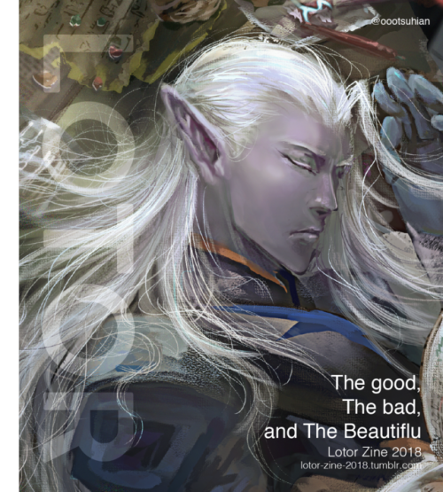 A preview of my pieces for Lotor Zine 2018 @lotor-zine-2018Preorder will open on this Saturday.More 