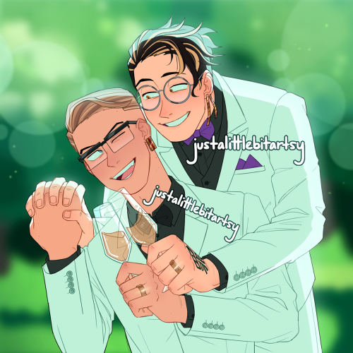 HanKisa Week Day 7: Wedding Day[art by me, do not repost]Patreon | Etsy | Twitter | Twitch