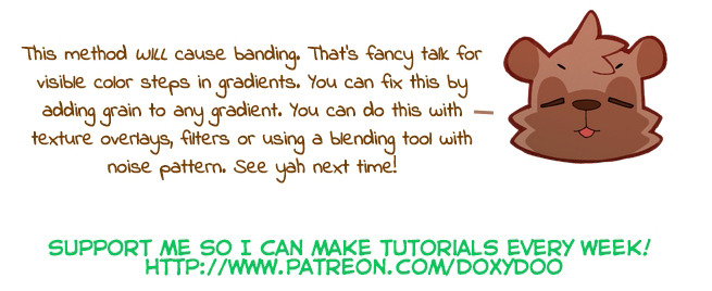 Here is my second simple tutorial to help with nicer gradients in Sai. This will