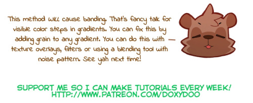 mylittledoxy:  Here is my second simple tutorial to help with nicer gradients in Sai. This will make your gradient look nicer and takes less time to do than manually painting/blending it over your entire canvas!   (*￣  ㉨  ￣*)   *:・ﾟ✧  Sai