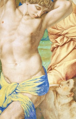 Agnolo Bronzino. Fragment of Gathering of Manna. 1543