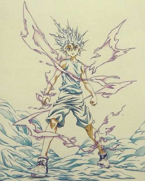 klahvier:  Character sketches by Takehiko Abiru, the animator who served as animation director on the “Hunter x Hunter” end credits.