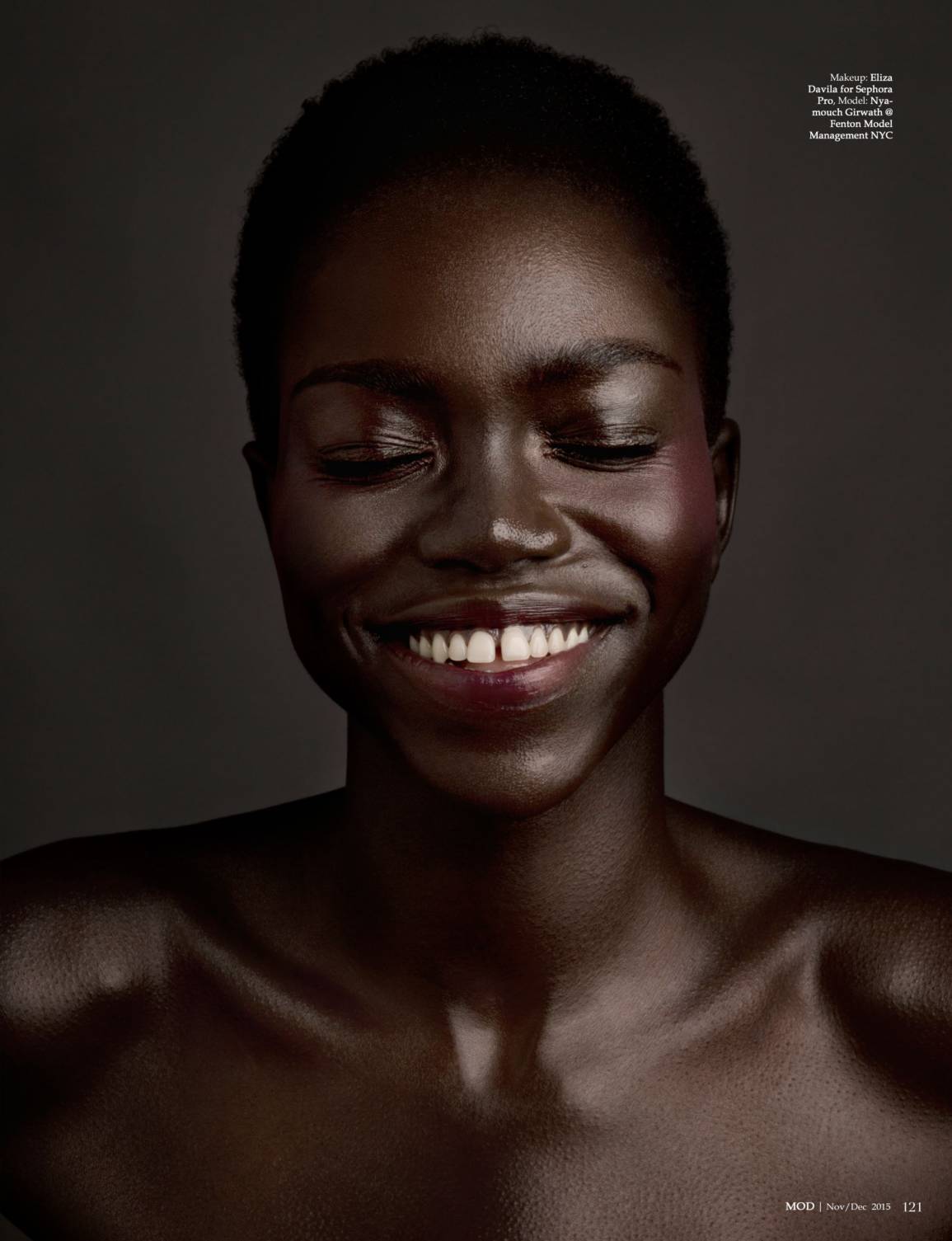 hellyeahblackmodels:  “Shine On!” - MOD Magazine Issue 6 