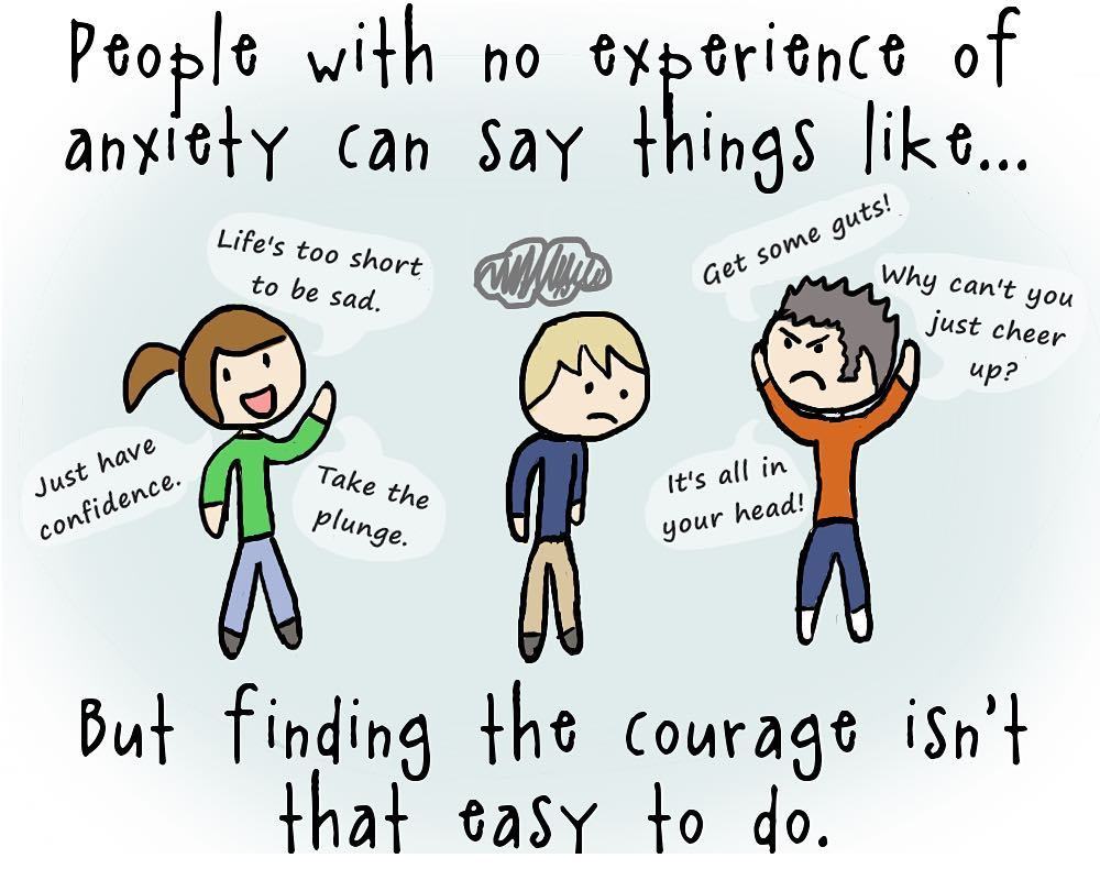 Anxiety disorder sucks. Wish this to nobody😕 And people don&rsquo;t understand