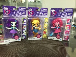 thetoymon:  I found the entire set only once and passed on it. Have not seen the complete set since then at any store I tend to visit. Found Fluttershy by chance last Sunday at TRU, and today I found the other three. These are the best thing to come out