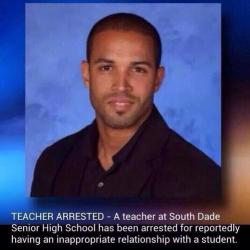   who ever the fuck snitched was jealous that they weren’t getting that dick or good grades  this guy took advantage of his position of authority to molest a student and you people are thirsting after him what the fuck 