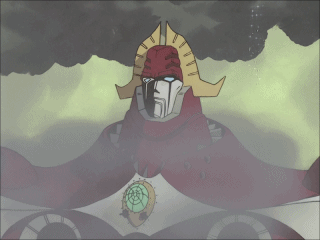 mecha-gifs:  Awesome Mecha Fights 6/??Big O vs. Big Duo