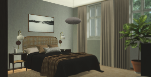 Sjel bedroom set (TS4)What you get:Butterfly rattan headboard (15712 polys, 3 swatches)Cane headboar