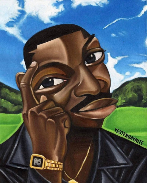 b3autifullight22: nasfera2:  Alim Smith’s amazing “Black Meme History Month” paint