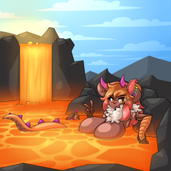 limebreaker:  Stream Comm. Lava Bath.