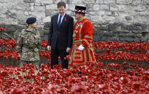 micdotcom:  Breathtaking photos show how Britain does Veterans Day   Veterans Day isn’t just an American holiday. While Americans remember veterans of all wars, the federal holiday coincides with Armistice Day or Remembrance Day, where countries around