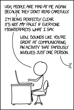 dr-archeville:xkcd no.1984 [source]Rollover Text: “But there are seven billion people in the world! 
