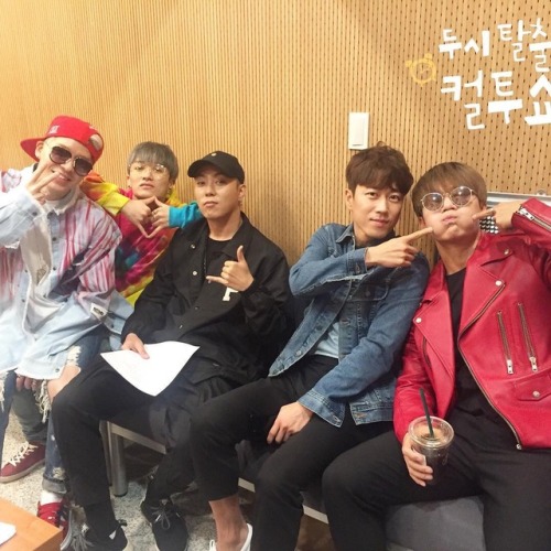 SECHSKIES at @cultwoshow radio studio.