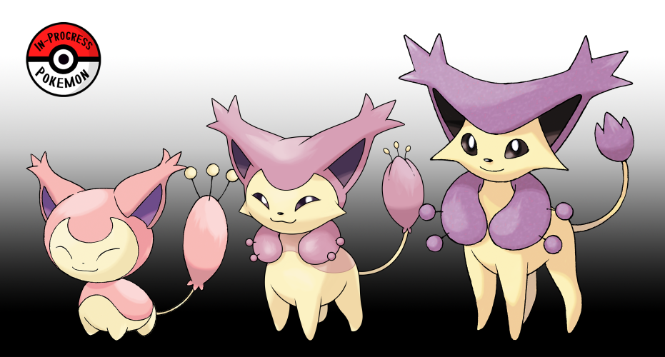 In-Progress Pokemon Evolutions — #083.5 - The stalks of leeks are thicker  and