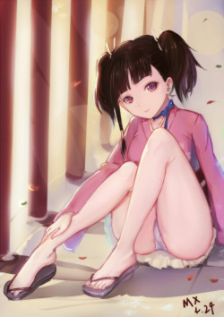 mumei (koutetsujou no kabaneri) drawn by