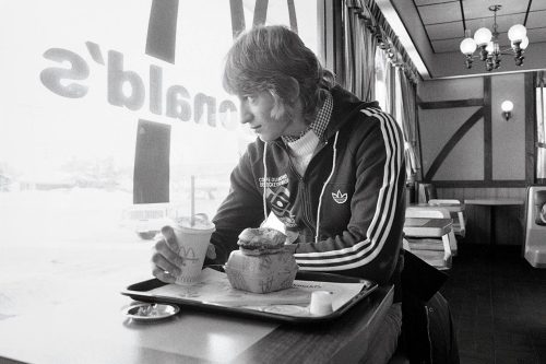 A 16-year-old Wayne Gretzky has breakfast at McDonald’s on Jan. 15, 1978 in Sault Ste. Marie, 