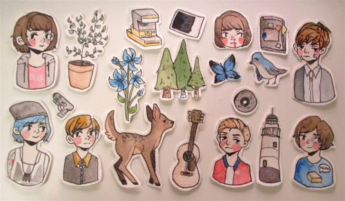 awinq:Made a life is strange sticker pack!! Life Is Strange is one of my favourite games and making 