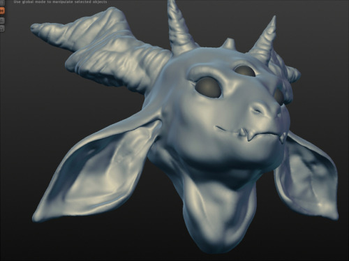 Just messing around with 3D sculpting when I’m needing a break from drawin’[Twitter] [Pa