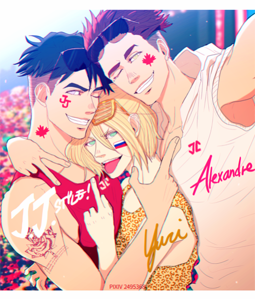 lusciouswhiteflame: JJ siblings Headcanon! ;DI decided his name. Alexandre Leroy. JJ’s older b