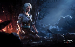 Ciri Meditating - The Witcher 3: Wild Hunt By Wojciechfus 