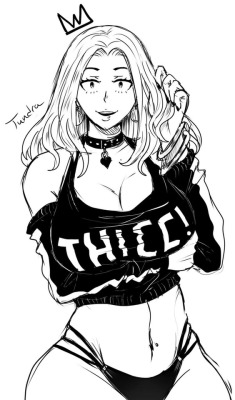 tundrawanderer: Back with some more art guys! I’ve been busy but I’m catching up on my art game. Enjoy a pic of camie from BNH! 