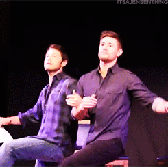 itsajensenthing-archive-deactiv:  Misha: And we never break our pactJensen: We don’t. We’re men of our word.   
