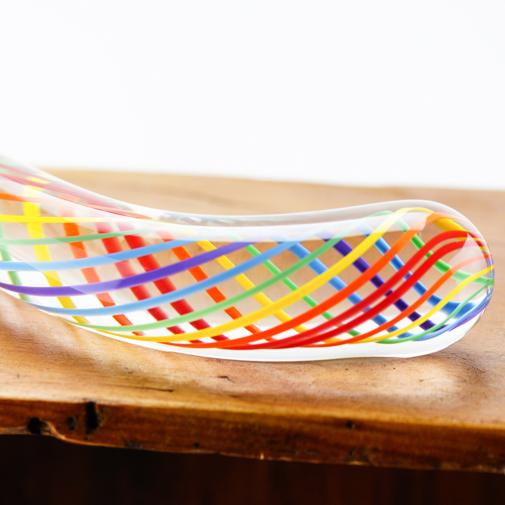 smittenkittenmn:Standard Glass S-Curve dildos at our Minneapolis store. These are