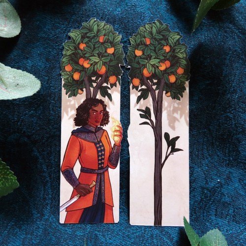 Guess what, I made a set of Priory bookmarks! They are available for preorder on my store now :) [li