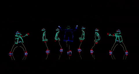 micdotcom: Spectacular light up dance crew Light Balance gets the Golden Buzzer on ‘America’s
