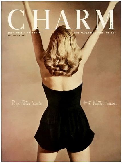 Charm Cover - July 1946 | Photo by Jon Abbot