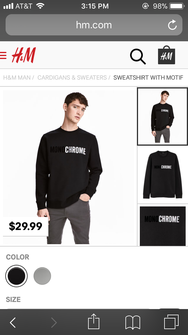 omg dash, i’m so tempted to buy this since otp !!! i wanna be an even bigger monochrome