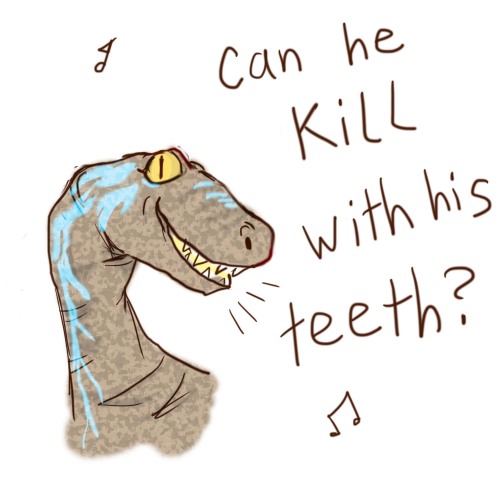onesubsjourney:  onemerryjester:  I have finally been able to contribute a piece to the Papa Pratt and his raptor children fandom! And just in time too! :DHAPPY RAPTOR DAD / FATHER’S DAY!!!  *The raptors sing to the Spider-Man theme song*  onesubsdaddy