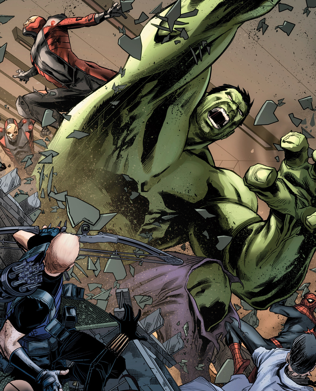 marvel-dc-art:  Avenging Spider-Man #21 - “The Chameleon Sanction II” (2013)