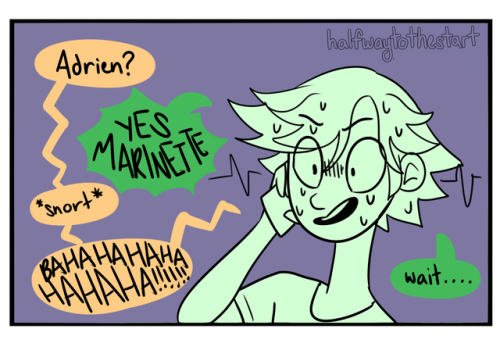 halfwaytothestart: WRONG NUMBER :Day 24 @miraculousfluffmonth Bonus: Of course she’ll tell Mari everything 