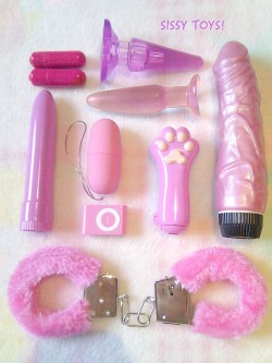 sissyluna17:  colleengirlclitty:  Does this look like your drawer next to your bed, Sissy?  Please get me this!